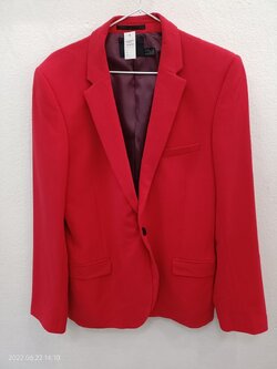 เสื้อสูทสีแดงM