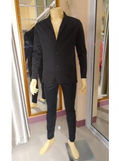 เสื้อสูทผ้าหนาสีดำ L