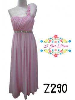 ราตรียาวสีชมพูหวาน(ฟรีไซส์)