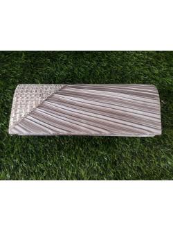 กระเป๋าคลัทซ์สีเทา