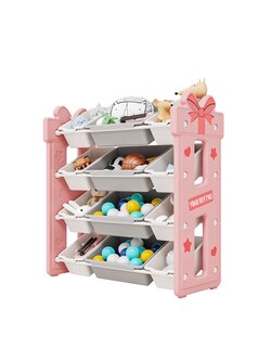 ชั้นวางของขวัญ 12 ช่อง (สีชมพู)