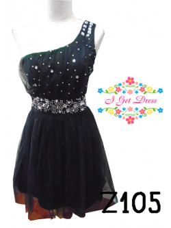 ราตรีสั้นสีดำ(ฟรีไซส์)