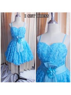 ราตรีสั้นสีฟ้า(ฟรีไซส์)