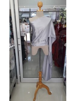 สไบสีเทา