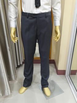 กางเกงขายาวผู้ชายสีเทาเข้ม (2XL)