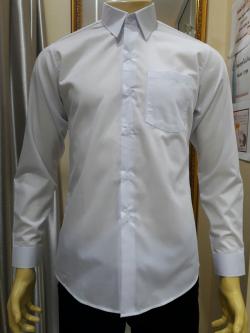 เสื้อเชิ๊ตสีขาว(L)