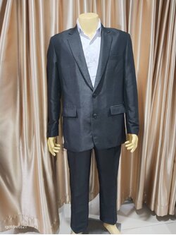 สูทเซตเสื้อสูทดำ+กางเกง XL