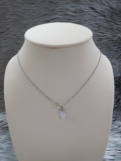 สร้อยจี้ สีเงิน