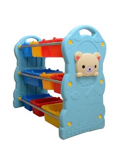 ชั้นวางของหมีน้อยน่ารัก ชั้นวางของ 9 ช่อง