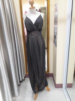 (PRE-LOVED) ชุดราตรีสายเดี่ยว gliter(S) มือ2