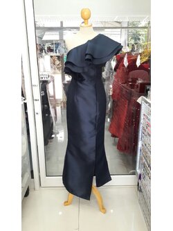 (PRE-LOVED) ยาวกรมบ่าเบี่ยงซ้ายระบาย (S)