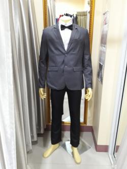 เสื้อสูทผู้ชายสีเทา (2XL)