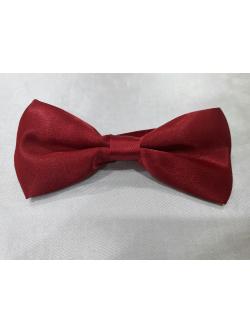 หูกระต่ายผู้ชายสีเเดงไวน์ผ้าเงา