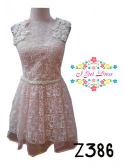 ราตรีสั้นสีชมพูโอโรส(ฟรีไซส์)