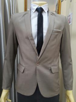 เสื้อสูทผู้ชายสีน้ำตาล (2XL)