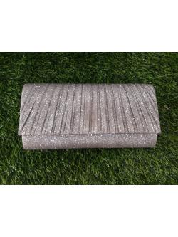 กระเป๋าคลัทซ์สีเทา