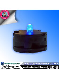 ไฟ LED สีฟ้าพร้อมแบตเตอรี่ อุปกรณ์ต่อโมเดล Spares
