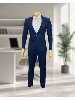 ชุดสูทผู้ชาย สีกรม + กางเกง ไซส์ S