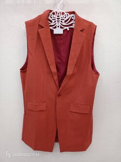 เสื้อกั๊กสีส้ม 2XL