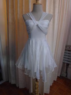 ราตรีสั้นสีขาว(S)