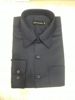 เสื้อเชิ้ตสีกรม(M)