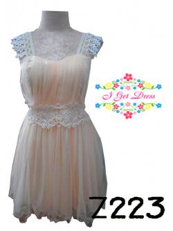 ราตรีสั้นสีส้มโอโรส(ฟรีไซส์)