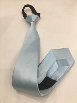 เนคไทสำเร็จรูปสีฟ้า(AG6115)