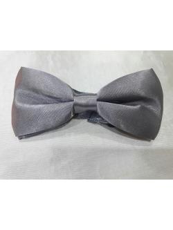 หูกระต่ายผู้ชายสีเทาผ้าเงา