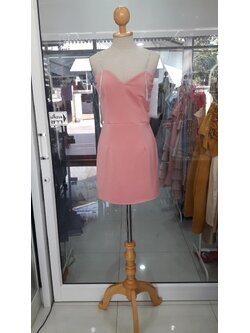 สั้นชมพูสายเพชร (M)