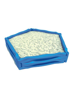 กระบะทราย บ่าทรายพลาสติก 5 เหลี่ยม ของเด็กเล่นในร่ม ใช้ตักทราย