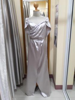 ราตรียาวสีเทาถ่วงหลังปิดแขน (L)