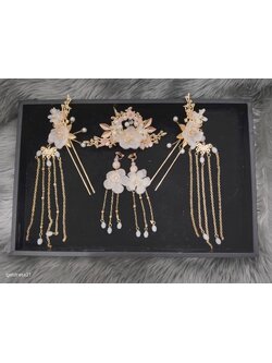 เครื่องประดับผมจีนเซต5ชิ้น