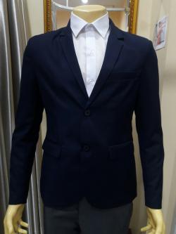 เสื้อสูทผู้ชายสีกรมท่า (M)