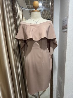 สั้นนู๊ดปดไหล่ทิ้งหลัง(M)