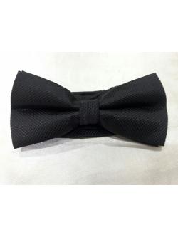 หูกระต่ายผู้ชายสีดำผ้าลาย