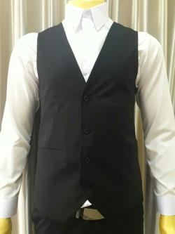 เสื้อกั๊กสีดำL