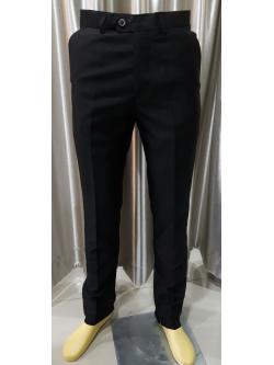 กางเกงขายาวผู้ชายสีดำ (Size : S) เอว30