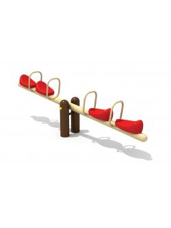 กระดานหก 4 ที่นั่งคานเดี่ยว