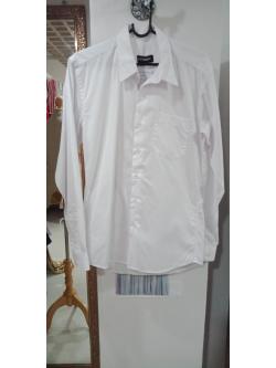 เสื้อเชิตสีขาวแขนยาว ไซส์M