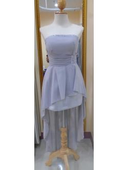 ราตรีเกาะอกขอบเพชรหน้าสั้นหลังยาว(ฟรีไซส์) มือ2