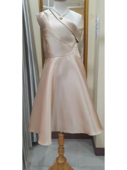 ราตรีสั้นสีทองบ่าเดียว(M) มือ2