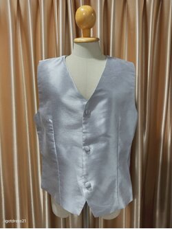 เสื้อกั๊กสีเทา XL