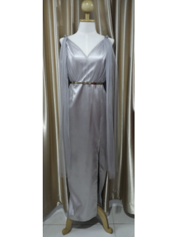 (PRE-LOVED) ชุดยาวสีเทา ไซส์XL