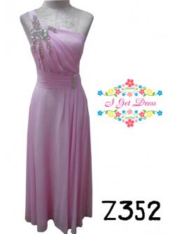 ราตรียาวสีชมพูหวาน(ฟรีไซส์)