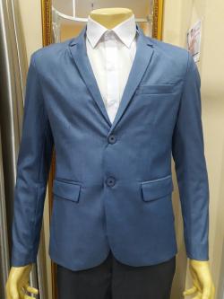 เสื้อสูทผู้ชายสีฟ้าเทา (L)