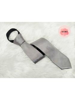 เนคไทสีเทา (สำเร็จรูป)