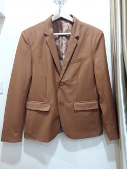 สูทสีน้ำตาล (L)