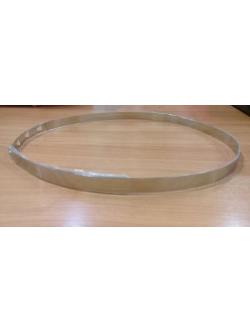 เข็มขัดโลหะ1cm สีเงิน