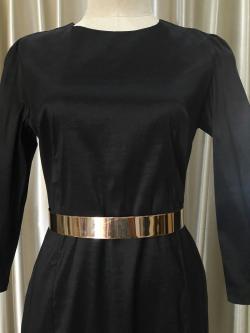 (PRE-LOVED) ชุดราตรีสั้นสีดำ (Size : M) มือ2