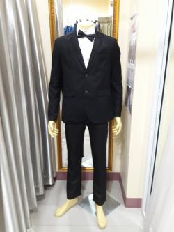 เสื้อสูทผู้ชายสีดำ (2XL)